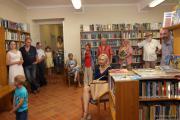 Reportáž z nově otevřené knihovny v Buštěhradu [nové okno]